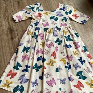 Hanna Andersson Butterfly Dress, size 10